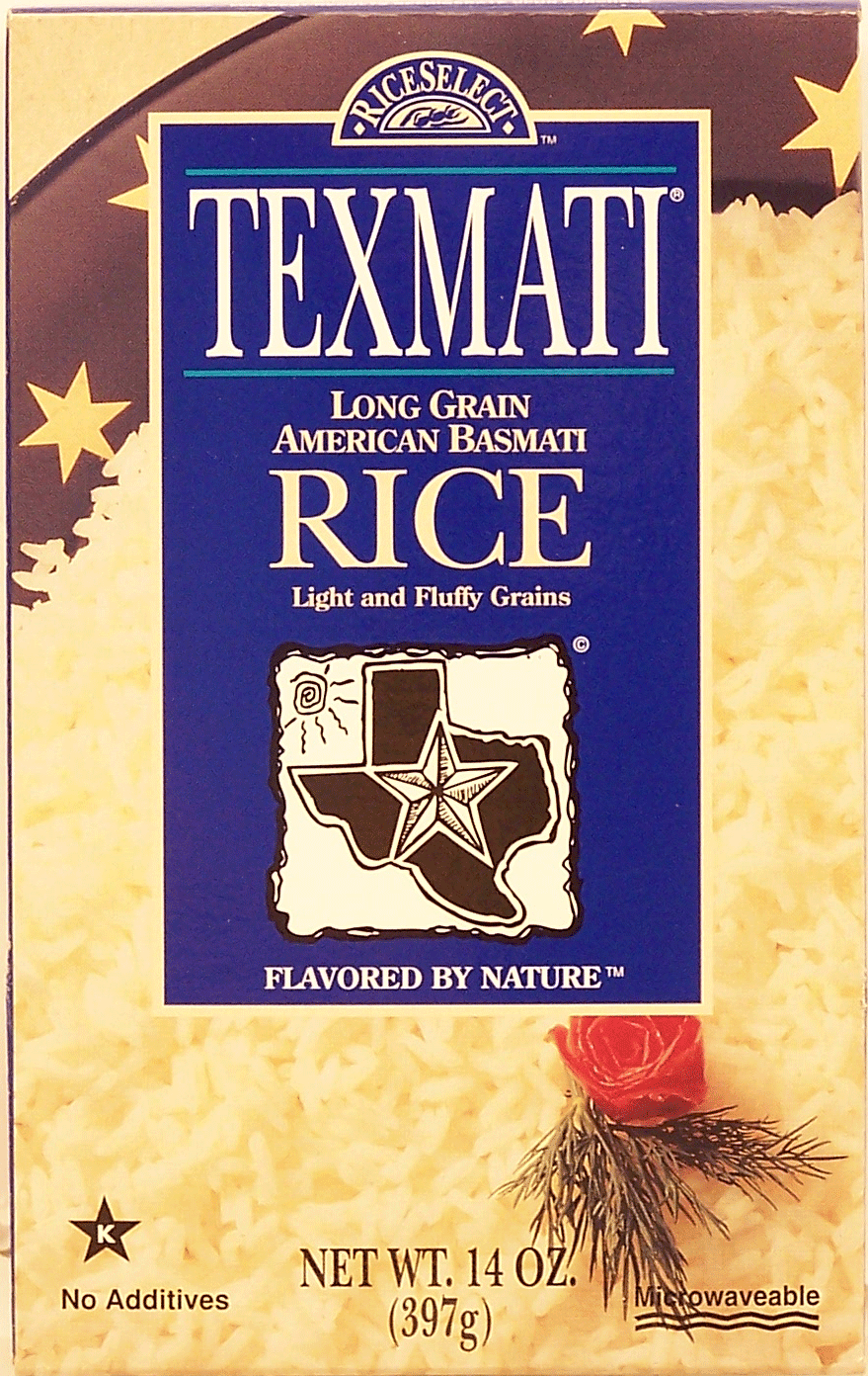 Rice Select Texmati long grain american basmati rice, light and fluffy grains Full-Size Picture